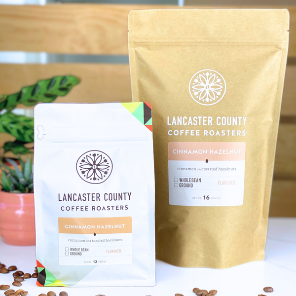 Cinnamon Hazelnut Flavored Coffee Beans Sweet and Toasty - Lancaster County Coffee