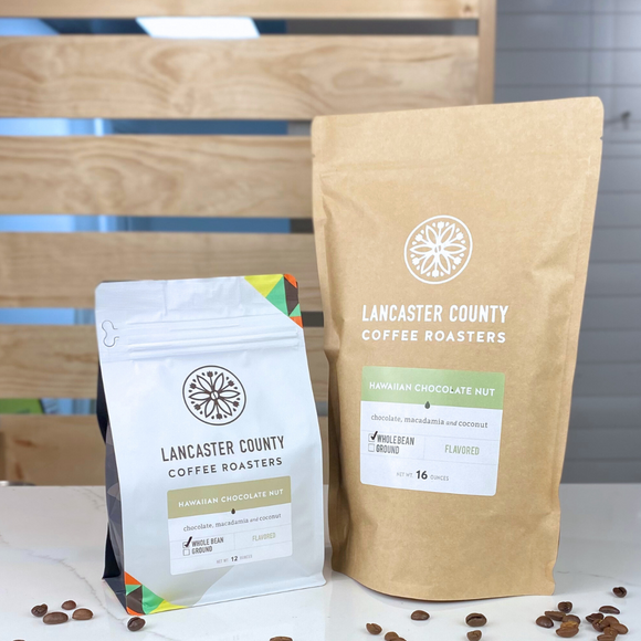 Hawaiian Chocolate Nut chocolate and nuts Coffee beans - Lancaster County Coffee