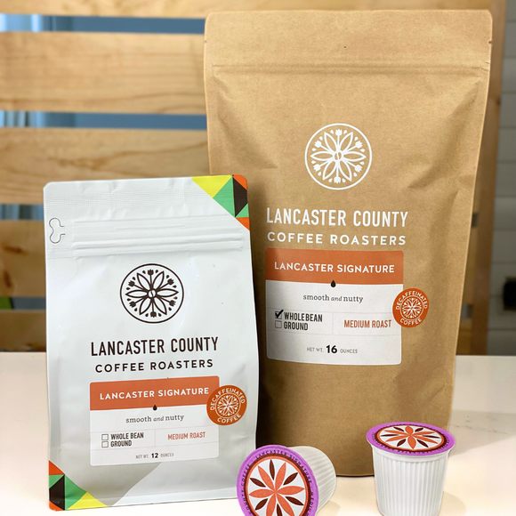 Lancaster Signature Decaf Coffee Beans - Lancaster County Coffee