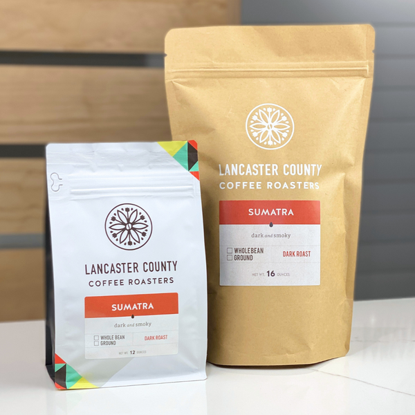 Sumatra Coffee Beans - Dark and Smokey Amish Coffee Roast - Lancaster County Coffee