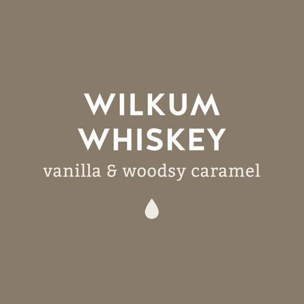 Wilkum Whiskey - Vanilla & Woodsy Caramel Flavored Coffee - Lancaster County Coffee