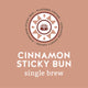 Cinnamon Sticky Bun Single Brew Flavored Coffee - Lancaster County Coffee