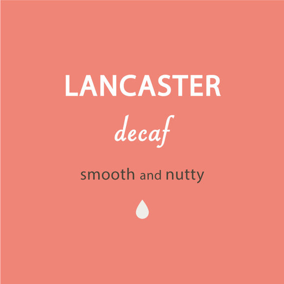 Lancaster Decaf smooth and nutty amish coffee - lancaster county coffee