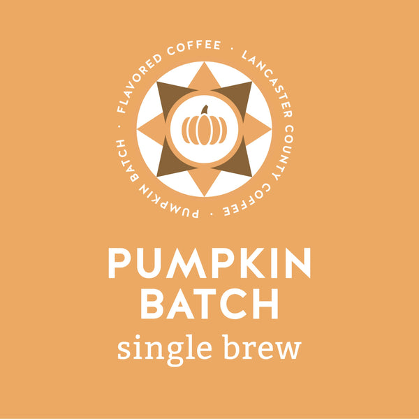 Pumpkin Batched Flavored Coffe Single Brew Cup - Lancaster County Coffee